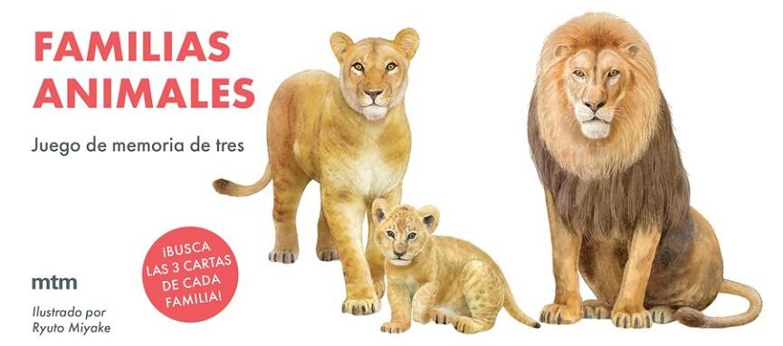 FAMILIES ANIMALS. UN JOC DE MEMÒRIA DE TRES | 8425402581377 | AA.DD. | Llibreria Drac - Llibreria d'Olot | Comprar llibres en català i castellà online
