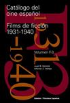 CATALOGO DEL CINE ESPAÑOL. FILMS DE FICCION 1931-1940 VOL.F3 | 9788437625799 | HEININK, JUAN B.; VALLEJO, ALFONSO C. | Llibreria Drac - Llibreria d'Olot | Comprar llibres en català i castellà online