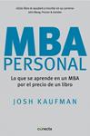 MBA PERSONAL | 9788493869373 | KAUFMAN, JOSH | Llibreria Drac - Librería de Olot | Comprar libros en catalán y castellano online