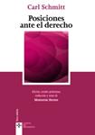 POSICIONES ANTE EL DERECHO | 9788430954926 | SCHMITT, CARL | Llibreria Drac - Librería de Olot | Comprar libros en catalán y castellano online