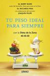 TU PESO IDEAL PARA SIEMPRE | 9788479538064 | SEARS, BARRY | Llibreria Drac - Llibreria d'Olot | Comprar llibres en català i castellà online