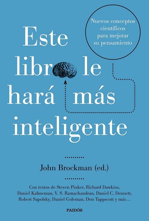 ESTE LIBRO LE HARÁ MÁS INTELIGENTE | 9788449333088 | BROCKMAN, JOHN | Llibreria Drac - Librería de Olot | Comprar libros en catalán y castellano online