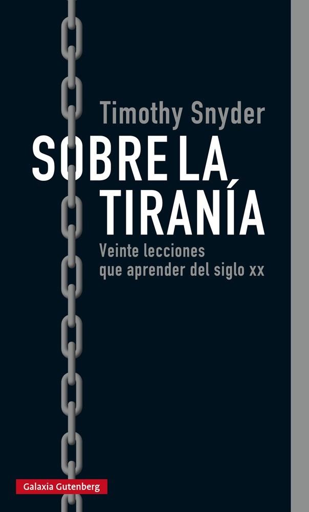 SOBRE LA TIRANÍA | 9788416734979 | SNYDER, TIMOTHY | Llibreria Drac - Librería de Olot | Comprar libros en catalán y castellano online
