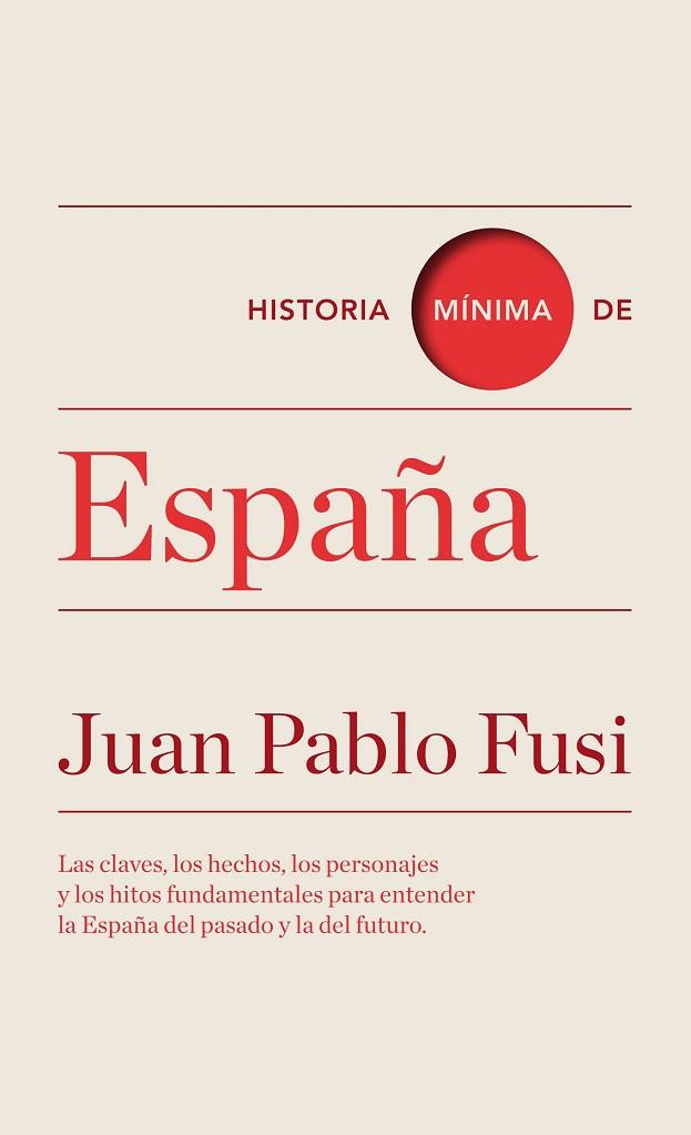 HISTORIA MINIMA DE ESPAÑA | 9788475066776 | FUSI, JUAN PABLO | Llibreria Drac - Librería de Olot | Comprar libros en catalán y castellano online