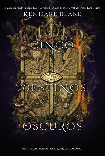 CINCO DESTINOS OSCUROS | 9788418354328 | BLAKE, KENDARE | Llibreria Drac - Librería de Olot | Comprar libros en catalán y castellano online
