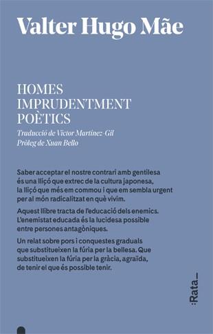 HOMES IMPRUDENTMENT POÈTICS | 9788416738380 | HUGO MÃE, VALTER | Llibreria Drac - Llibreria d'Olot | Comprar llibres en català i castellà online