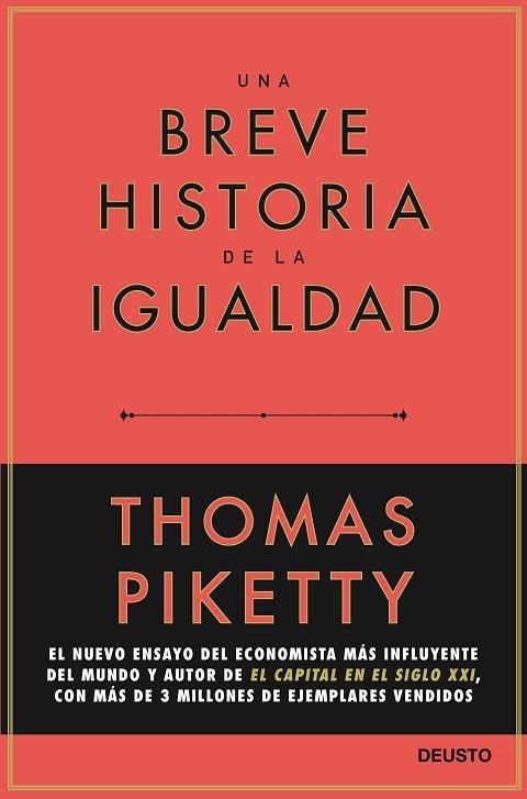 BREVE HISTORIA DE LA IGUALDAD, UNA | 9788423433117 | PIKETTY, THOMAS | Llibreria Drac - Librería de Olot | Comprar libros en catalán y castellano online