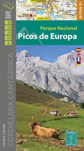 PICOS DE EUROPA. PARQUE NACIONAL (MAPA ALPINA + CARPETA DESPLEGABLE) | 9788480909617 | ALPINA EDITORIAL | Llibreria Drac - Llibreria d'Olot | Comprar llibres en català i castellà online