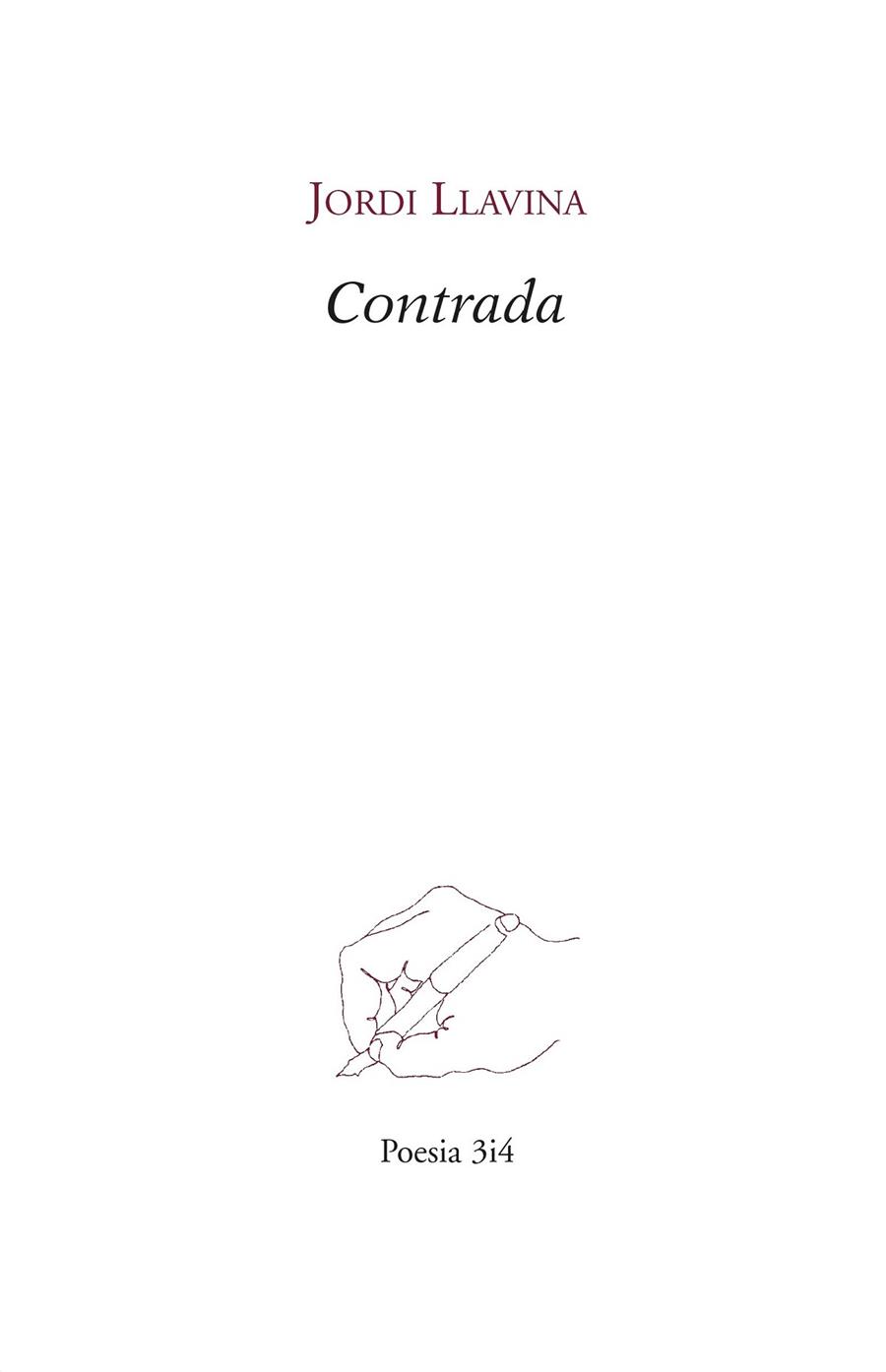 CONTRADA | 9788475029382 | LLAVINA, JORDI | Llibreria Drac - Librería de Olot | Comprar libros en catalán y castellano online