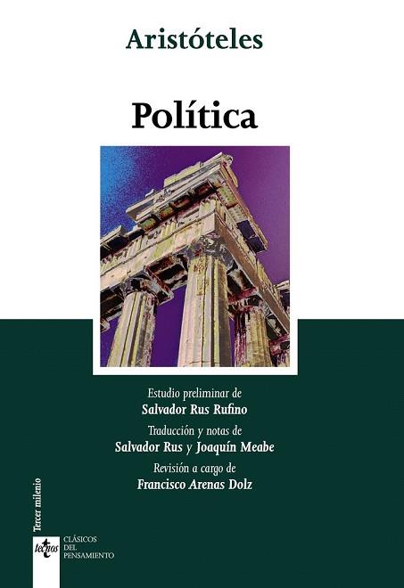 POLÍTICA | 9788430973743 | ARISTÓTELES | Llibreria Drac - Librería de Olot | Comprar libros en catalán y castellano online