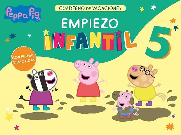 PEPPA PIG. CUADERNO DE VACACIONES EMPIEZO INFANTIL 5 AÑOS | 9788448861063 | HASBRO EONE | Llibreria Drac - Llibreria d'Olot | Comprar llibres en català i castellà online