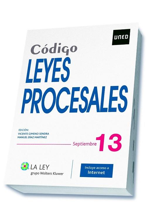CODIGO LEYES PROCESALES 2013 | 9788490201992 | GIMENO, VICENTE (ED.) | Llibreria Drac - Llibreria d'Olot | Comprar llibres en català i castellà online