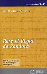 RERE EL LLEGAT DE PANDORA | 9788493834159 | NOGUER, ROSA MARÍA | Llibreria Drac - Librería de Olot | Comprar libros en catalán y castellano online