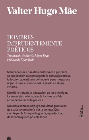 HOMBRES IMPRUDENTEMENTE POÉTICOS | 9788416738397 | HUGO MÃE, VALTER | Llibreria Drac - Llibreria d'Olot | Comprar llibres en català i castellà online