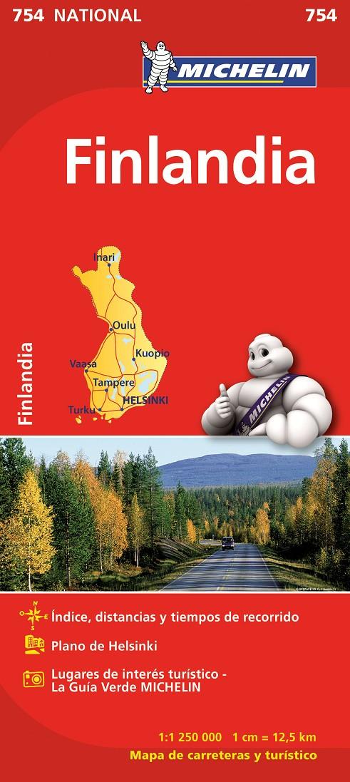 MAPA NATIONAL FINLANDIA (754) | 9782067172906 | AAVV | Llibreria Drac - Llibreria d'Olot | Comprar llibres en català i castellà online