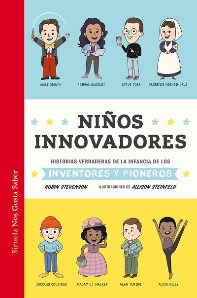NIÑOS INNOVADORES | 9788419744418 | STEVENSON, ROBIN | Llibreria Drac - Llibreria d'Olot | Comprar llibres en català i castellà online