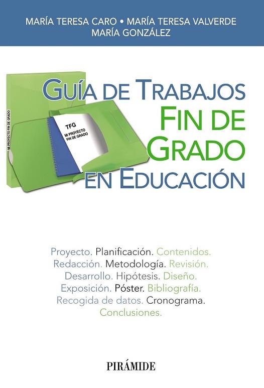GUÍA DE TRABAJOS FIN DE GRADO EN EDUCACIÓN | 9788436833430 | AA.DD. | Llibreria Drac - Llibreria d'Olot | Comprar llibres en català i castellà online