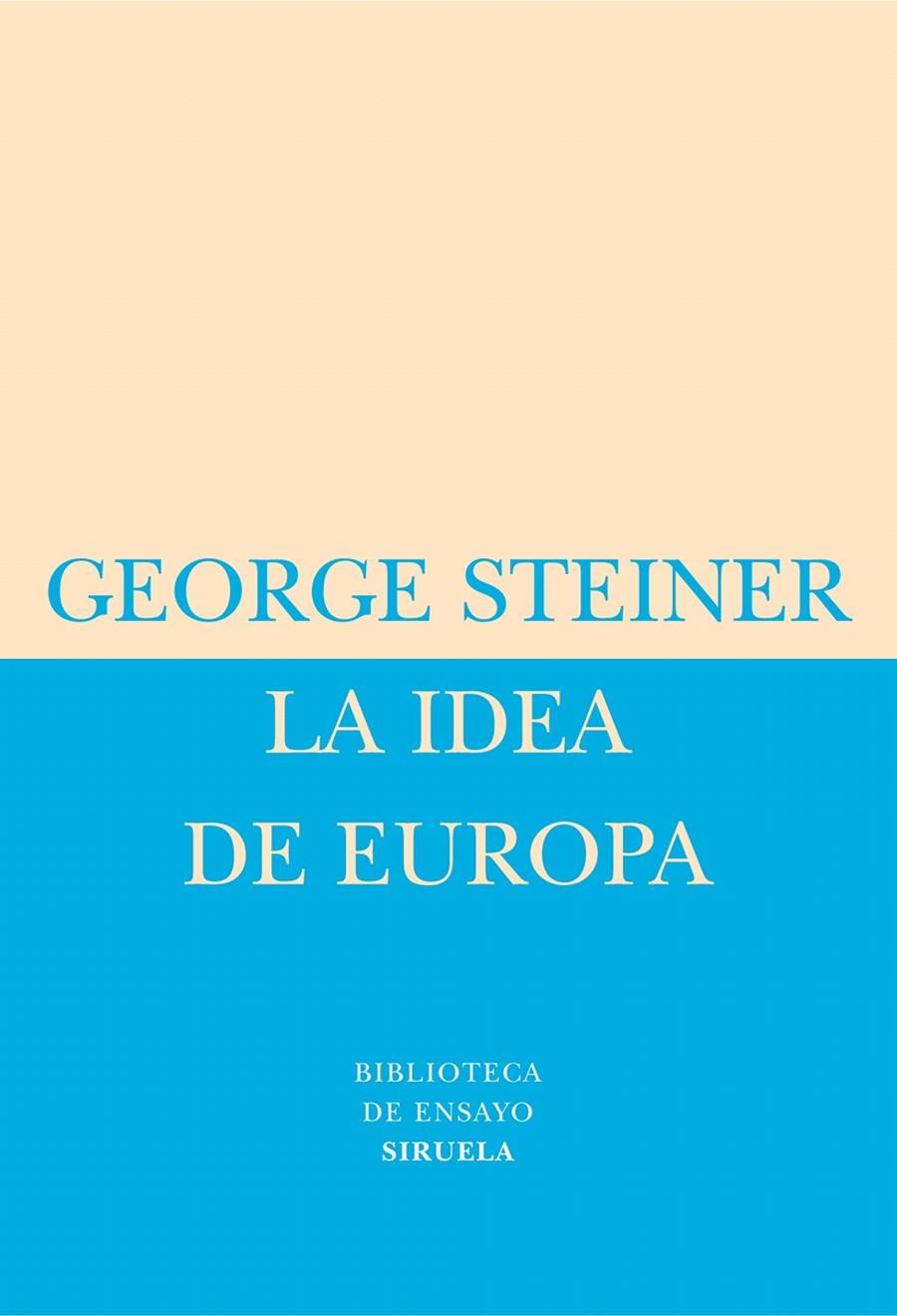 IDEA DE EUROPA | 9788478448975 | STEINER, GEORGE | Llibreria Drac - Llibreria d'Olot | Comprar llibres en català i castellà online