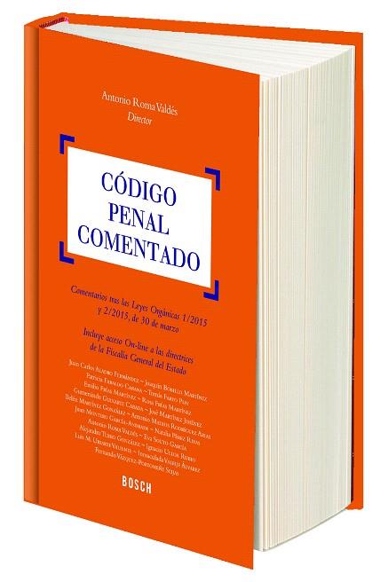 CÓDIGO PENAL COMENTADO | 9788490900611 | ROMA VALDES, ANTONIO | Llibreria Drac - Llibreria d'Olot | Comprar llibres en català i castellà online