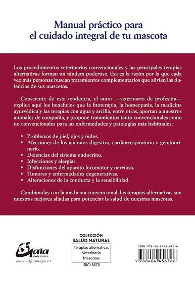 TERAPIAS ALTERNATIVAS PARA ANIMALES DE COMPAÑÍA | 9788484456766 | GARCÍA, SANTIAGO | Llibreria Drac - Librería de Olot | Comprar libros en catalán y castellano online