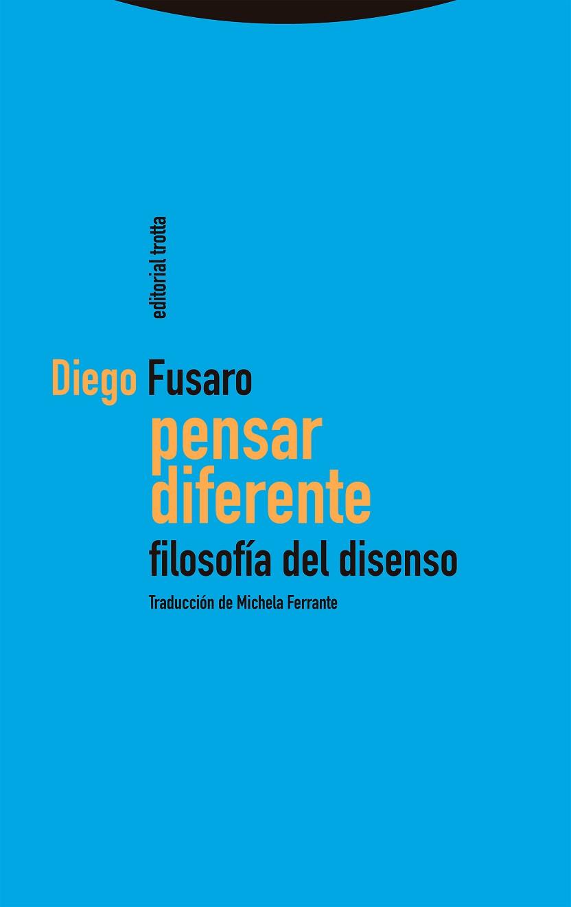PENSAR DIFERENTE | 9788413640631 | FUSARO, DIEGO | Llibreria Drac - Llibreria d'Olot | Comprar llibres en català i castellà online