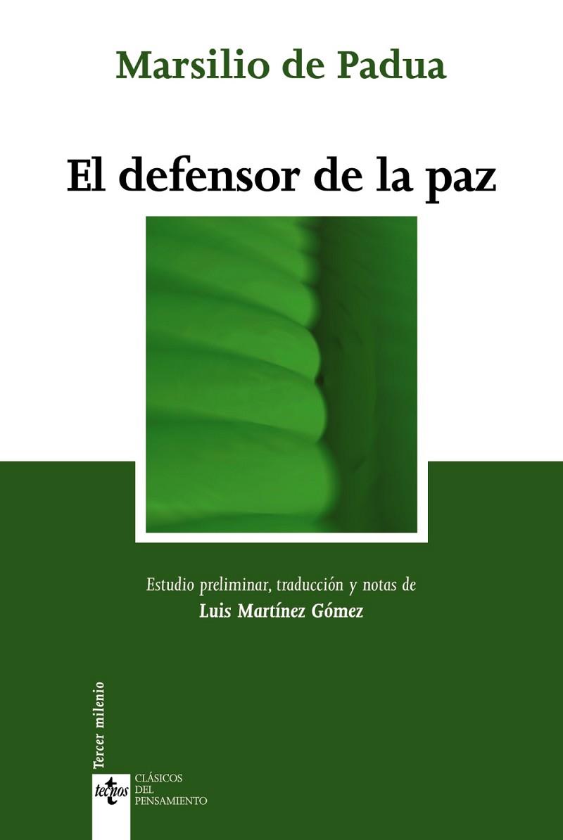 DEFENSOR DE LA PAZ, EL | 9788430948574 | DE PADUA, MARSILIO | Llibreria Drac - Llibreria d'Olot | Comprar llibres en català i castellà online