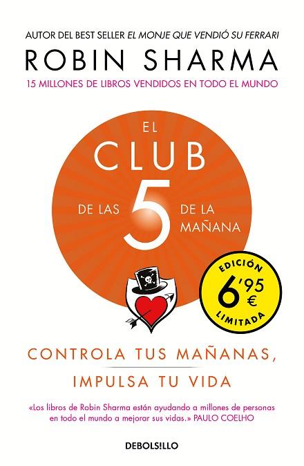 CLUB DE LAS 5 DE LA MAÑANA, EL | 9788466350051 | SHARMA, ROBIN | Llibreria Drac - Llibreria d'Olot | Comprar llibres en català i castellà online
