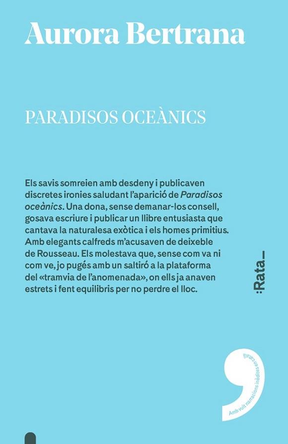 PARADISOS OCEÀNICS | 9788416738335 | BERTRANA, AURORA | Llibreria Drac - Llibreria d'Olot | Comprar llibres en català i castellà online