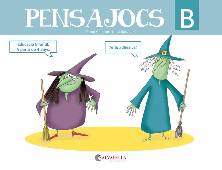 PENSAJOCS B | 9788417841362 | GENOVER, ROSER | Llibreria Drac - Llibreria d'Olot | Comprar llibres en català i castellà online