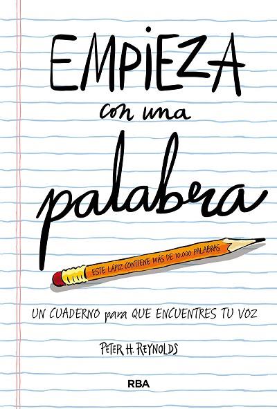EMPIEZA CON UNA PALABRA | 9788491875857 | REYNOLDS, PETER H. | Llibreria Drac - Llibreria d'Olot | Comprar llibres en català i castellà online