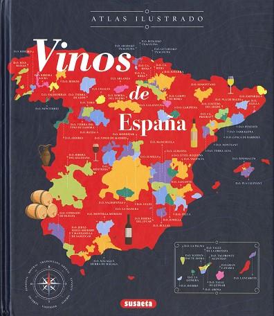 VINOS DE ESPAÑA | 9788467786132 | SUSAETA, EQUIPO | Llibreria Drac - Llibreria d'Olot | Comprar llibres en català i castellà online