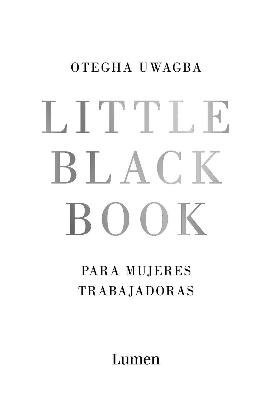 LITTLE BLACK BOOK PARA MUJERES TRABAJADORAS | 9788426406378 | UWAGBA, OTEGHA | Llibreria Drac - Llibreria d'Olot | Comprar llibres en català i castellà online