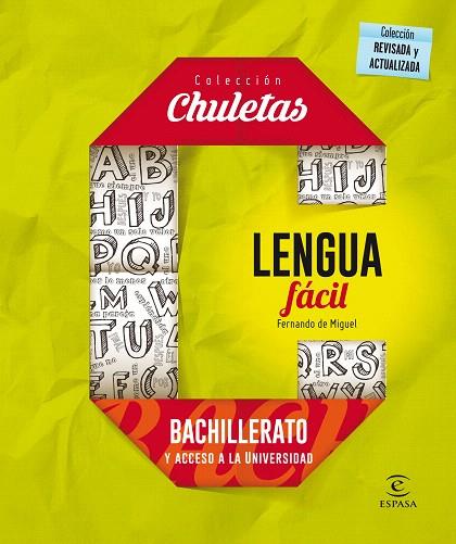LENGUA FÁCIL PARA BACHILLERATO | 9788467044539 | DE MIGUEL, FERNANDO | Llibreria Drac - Llibreria d'Olot | Comprar llibres en català i castellà online