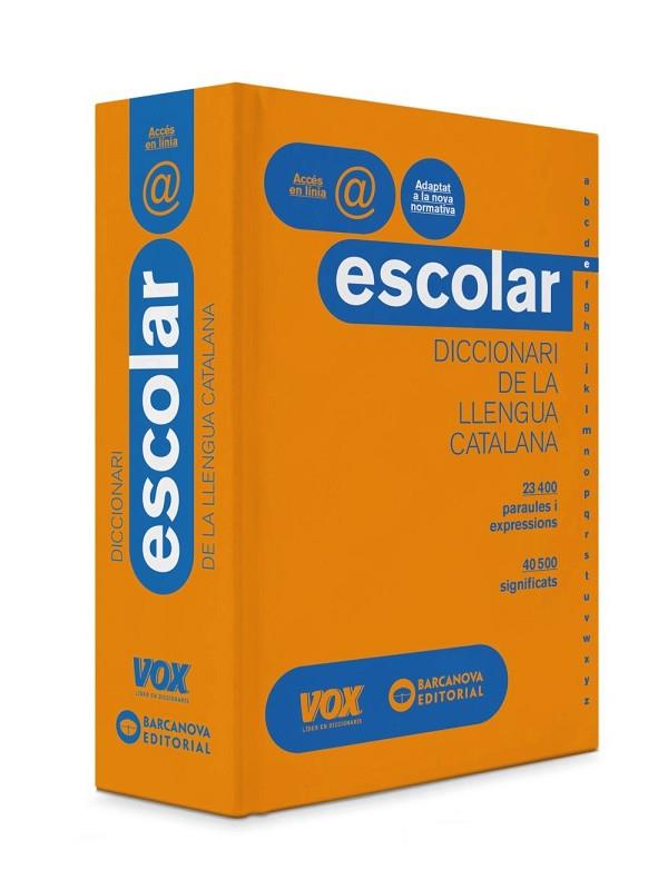 DICCIONARI ESCOLAR DE LA LLENGUA CATALANA | 9788499742830 | AA.DD. | Llibreria Drac - Librería de Olot | Comprar libros en catalán y castellano online
