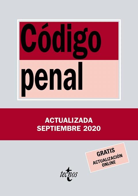 CÓDIGO PENAL ED.2020 | 9788430980024 | AA.DD. | Llibreria Drac - Librería de Olot | Comprar libros en catalán y castellano online