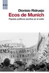 ECOS DE MUNICH | 9788490063293 | RIDRUEJO, DIONISIO | Llibreria Drac - Llibreria d'Olot | Comprar llibres en català i castellà online