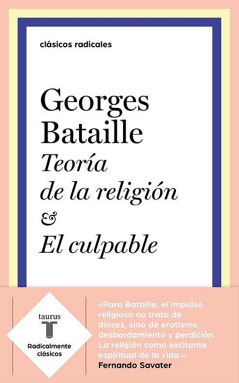 TEORÍA DE LA RELIGIÓN | 9788430619931 | BATAILLE, GEORGES | Llibreria Drac - Llibreria d'Olot | Comprar llibres en català i castellà online