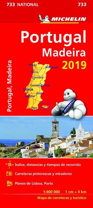 PORTUGAL MAPA NATIONAL 733 | 9782067236639 | AA.DD. | Llibreria Drac - Llibreria d'Olot | Comprar llibres en català i castellà online