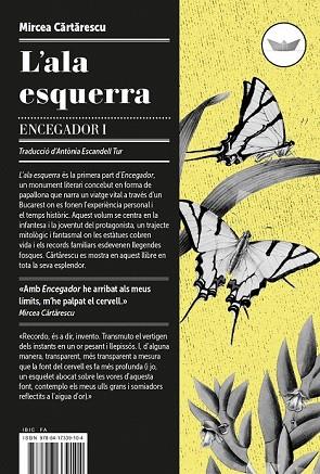 ALA ESQUERRA, L' (ENCEGADOR 1) | 9788417339128 | CARTARESCU, MIRCEA | Llibreria Drac - Llibreria d'Olot | Comprar llibres en català i castellà online