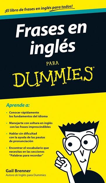 FRASES DE INGLES PARA DUMMIES | 9788432920721 | AA.VV | Llibreria Drac - Llibreria d'Olot | Comprar llibres en català i castellà online