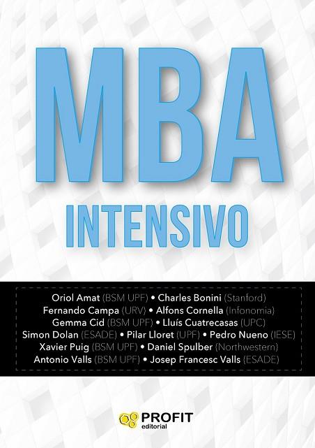 MBA INTENSIVO | 9788417209063 | AA.DD. | Llibreria Drac - Llibreria d'Olot | Comprar llibres en català i castellà online