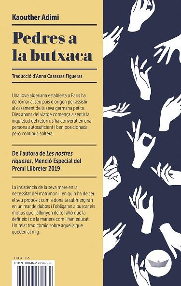 PEDRES A LA BUTXACA | 9788417339586 | ADIMI, KAOUTHER | Llibreria Drac - Llibreria d'Olot | Comprar llibres en català i castellà online
