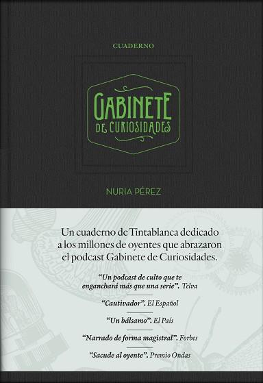 CUADERNO GABINETE DE CURIOSIDADES | 9788412636154 | PÉREZ, NURIA | Llibreria Drac - Llibreria d'Olot | Comprar llibres en català i castellà online