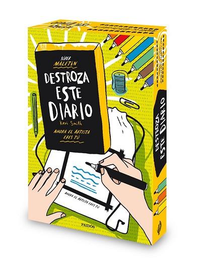 DESTROZA ESTE DIARIO (SÚPER MALETÍN) | 9788449333576 | SMITH, KERI | Llibreria Drac - Llibreria d'Olot | Comprar llibres en català i castellà online