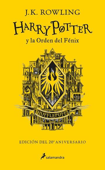 HARRY POTTER Y LA ORDEN DEL FÉNIX (EDICIÓN HUFFLEPUFF DEL 20º ANIVERSARIO) (HARRY POTTER) | 9788418174636 | ROWLING, J.K. | Llibreria Drac - Llibreria d'Olot | Comprar llibres en català i castellà online