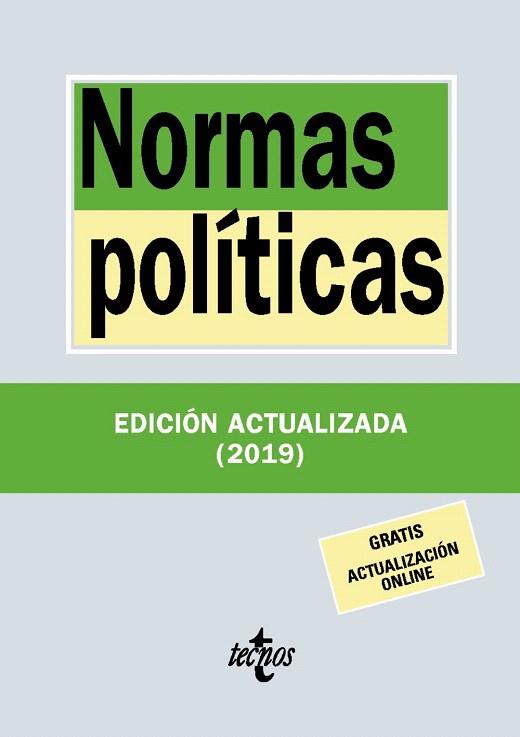 NORMAS POLÍTICAS | 9788430977086 | Llibreria Drac - Llibreria d'Olot | Comprar llibres en català i castellà online