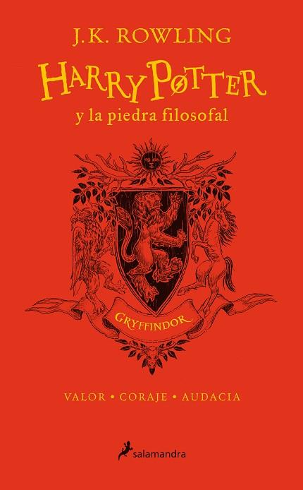 HARRY POTTER Y LA PIEDRA FILOSOFAL (GRYFFINDOR 20 ANIV) | 9788498388879 | ROWLING, J. K.  | Llibreria Drac - Llibreria d'Olot | Comprar llibres en català i castellà online