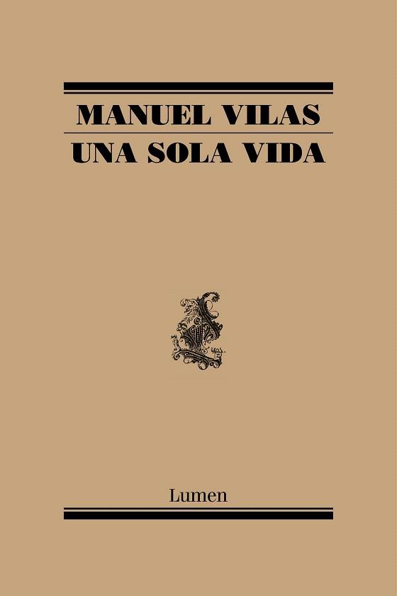 SOLA VIDA, UNA | 9788426407634 | VILAS, MANUEL | Llibreria Drac - Llibreria d'Olot | Comprar llibres en català i castellà online