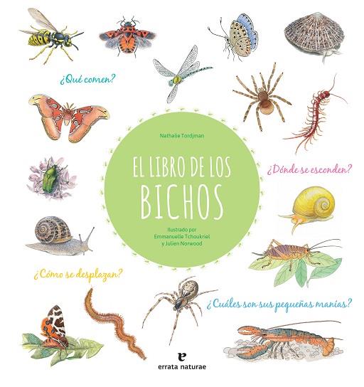 LIBRO DE LOS BICHOS, EL | 9788417800413 | TORDJMAN, NATHALIE | Llibreria Drac - Llibreria d'Olot | Comprar llibres en català i castellà online
