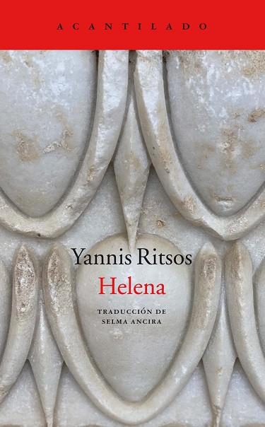 HELENA | 9788418370762 | RITSOS, YANNIS | Llibreria Drac - Llibreria d'Olot | Comprar llibres en català i castellà online